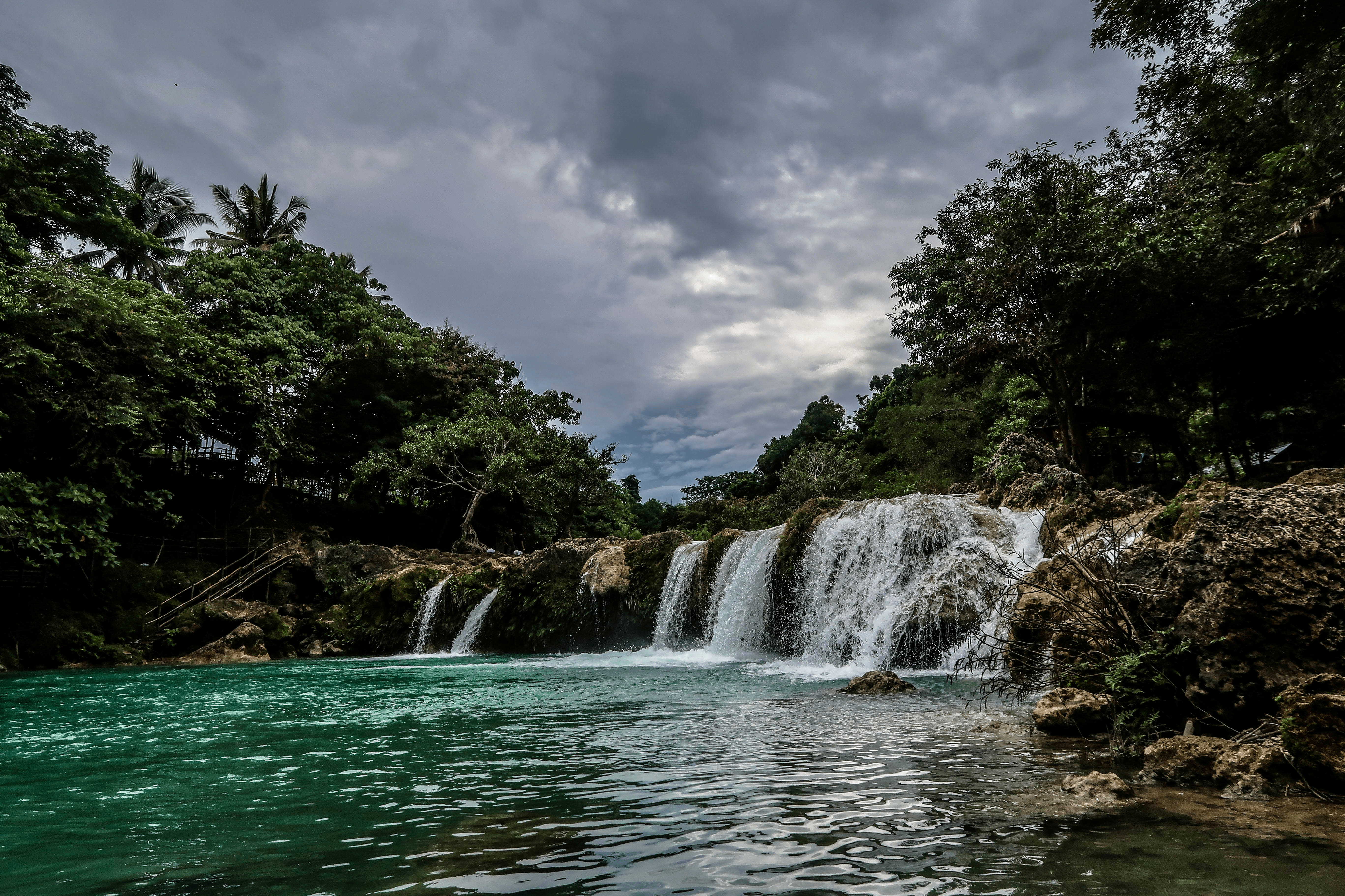 beautiful photo of the bolinao falls number two in pangasinan province philippines